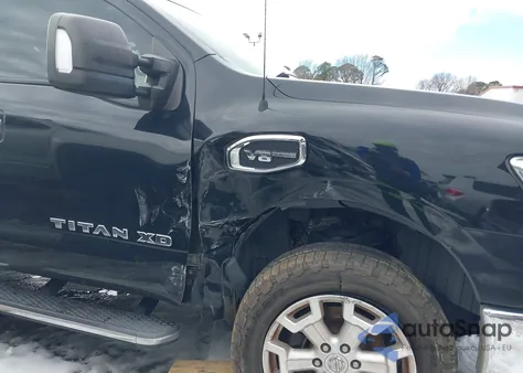 2017 Nissan Titan Xd Sv Gas из США, поврежденный, VIN 1N6AA1F27HN548346